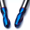 HRC65 Solid Carbide Ball Nose End Mill Tool 2F/4F - Image 4