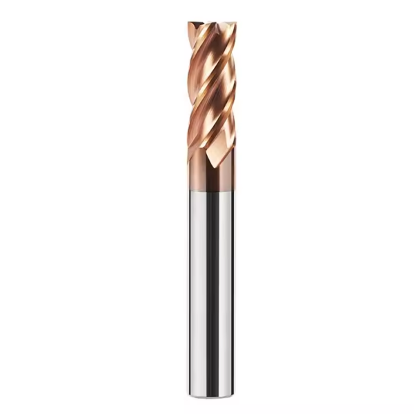 HRC55 Solid Carbide Flat End Mill Tool 2F/4F