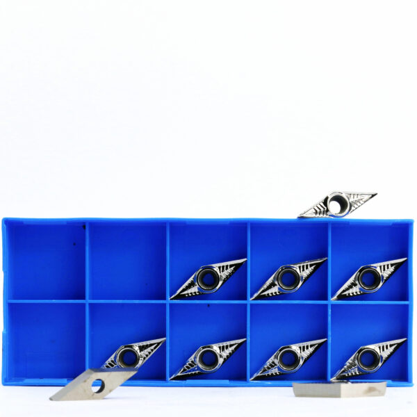 VCGT160404/VCGT160408 Carbide Inserts for Aluminum Copper Materials